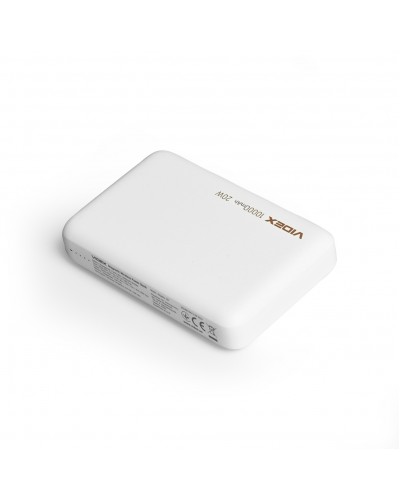 Повербанк с беспроводной зарядкой 10000mAh VIDEX VPB-331 PD20W White (VPB-331-W) Повербанк с беспроводной зарядкой 10000mAh VIDEX VPB-331 PD20W White (VPB-331-W)