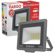 LED прожектор VARGO 20W 220V 1800lm 6500K NOVA (116759)