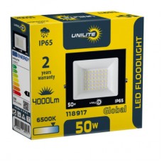 LED прожектор UNILITE 50W 6500K 4250lm (118917)