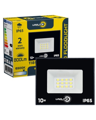 LED прожектор UNILITE 10W 6500K 850lm (118914)