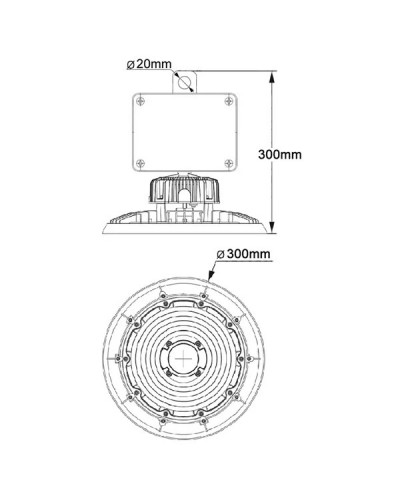 LED светильник для производственных помещений аварийный LightProm MARSO БАП 200W, 30000Lm, 5000K (8179BAP) LED светильник для производственных помещений аварийный LightProm MARSO БАП 200W, 30000Lm, 5000K (8179BAP)