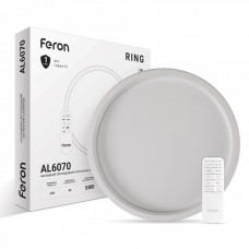Светодиодная люстра с пультом Feron AL6070 RING 90Вт 3000-6500К IP20 (40216)
