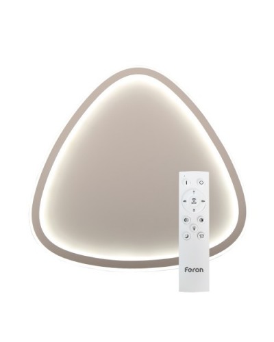 Светодиодная люстра с пультом Feron AL6090 TRIANGLE 60Вт 3000-6500К IP20 (40279)