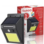 LED светильник на солнечной батарее VARGO 5W с д/р (109069)