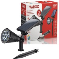 LED світильник на сонячній батареї VARGO 3W SMD (109081)
