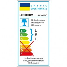 Светодиодный светильник Ledcoin AL3010-O 24 Вт 6500К (80381)