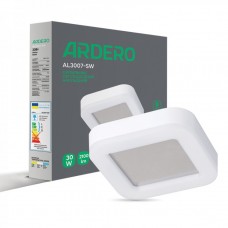 Накладной светодиодный светильник Ardero AL3007-SW 30Вт 5000К 65 белый (80220)