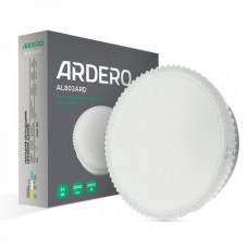 Накладний світлодіодний світильник Ardero AL803ARD 24Вт ІР40 білий декор (80179)