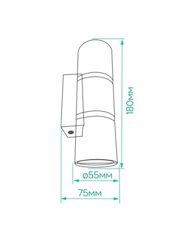 Накладной настенный светильник Ardero ML389-2 BAMBOO GU10 белый+золото (80253) Накладной настенный светильник Ardero ML389-2 BAMBOO GU10 белый+золото (80253)