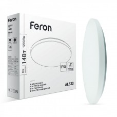 Накладний світлодіодний світильник Feron AL533 14Вт 6500К ІР54 білий (40220)