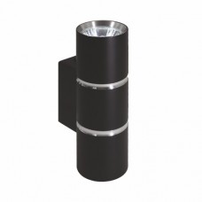 Накладной настенный светильник Ardero ML389-2 BAMBOO GU10 черный+хром (80254)