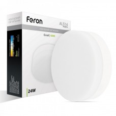 Накладной светильник Feron AL514 24Вт 4000К 20 белый (01689)