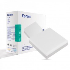 Накладной светильник Feron AL709 18Вт 4000К 20 белый (01911)