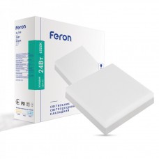 Накладной светодиодный светильник Feron AL709 24Вт 6500К 20 белый (01917)