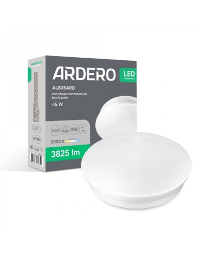 Cвітлодіодний накладний світильник Ardero AL805ARD 45Вт 5000К (80297)