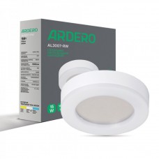 Накладной светодиодный светильник Ardero AL3007-RW 15Вт 5000К 65 белый (80215)