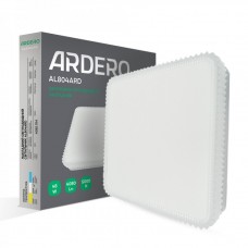 Накладний світлодіодний світильник Ardero AL804ARD 48Вт ІР40 білий декор (80183)