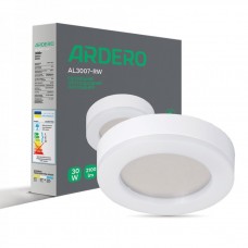 Накладной светодиодный светильник Ardero AL3007-RW 30Вт 5000К 65 белый (80216)