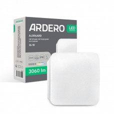 Накладной квадратный светодиодный светильник Ardero AL806ARD 36Вт 5000К 40 (80300)