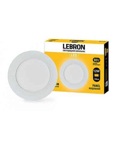 LED светильник LEBRON L-PR-1241 встроен с блоком питания (12-10-12)