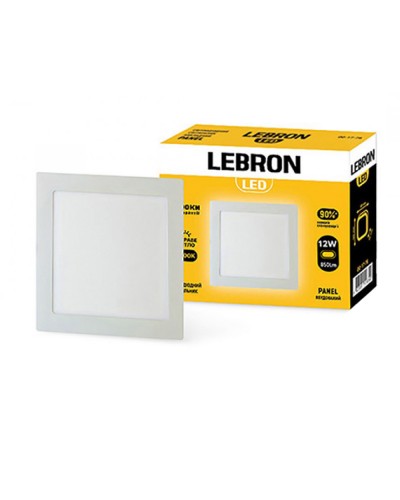 LED светильник LEBRON L-PS-1241 встроенный с блоком питания (12-10-40)
