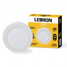 LED светильник LEBRON L-PRS-1241 12W накладной с блоком питания (12-10-67)