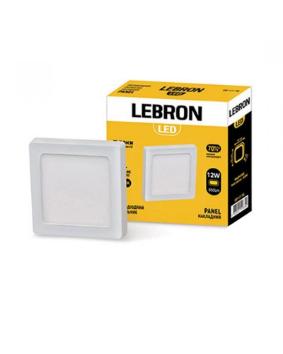 LED светильник LEBRON L-PSS-1241 накладной с блоком питания (12-10-88)