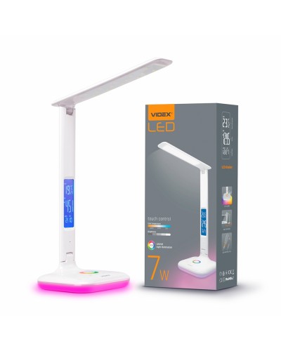 LED лампа настольная VIDEX TF05W-RGB 7W 3000-5500K (VL-TF05W-RGB)