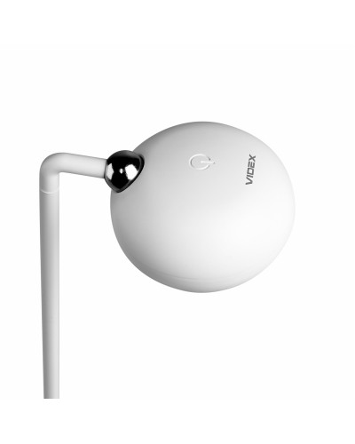 LED настольная лампа с аккумулятором VIDEX VLE-TF18W 3W 3000-5500K Белая (VLE-TF18W) LED настольная лампа с аккумулятором VIDEX VLE-TF18W 3W 3000-5500K Белая (VLE-TF18W)