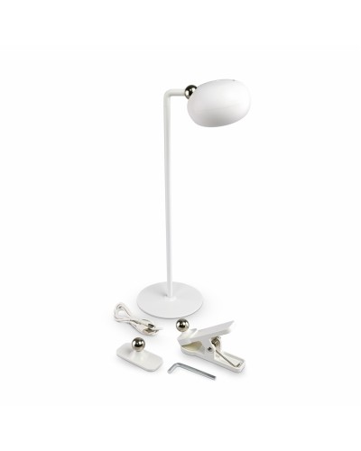 LED настольная лампа с аккумулятором VIDEX VLE-TF18W 3W 3000-5500K Белая (VLE-TF18W) LED настольная лампа с аккумулятором VIDEX VLE-TF18W 3W 3000-5500K Белая (VLE-TF18W)
