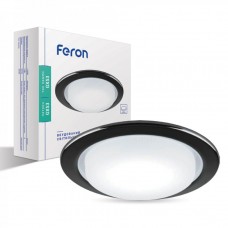 Встроенный необратимый светильник Feron DL53 черный хром (01822)