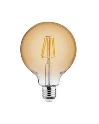 Светодиодная лампа FILAMENT RUSTIC GLOBE-6 6W E27 2200К (001-030-0006-010)