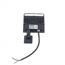 Прожектор LED 10W Ultra Slim 220V 900Lm 6500K IP65 с датчиком движения TNSy (TNSy5000513)