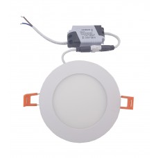 Светильник врезной LED Round Downlight 6W-220V-420L-4000K Alum (TNSy5000125)