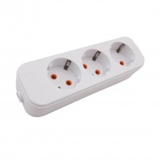 Колодка 3 розетки із заземленням TNSy Lynx (TNSy5000266)