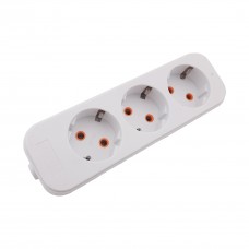 Колодка 3 розетки із заземленням TNSy Lynx (TNSy5000266)