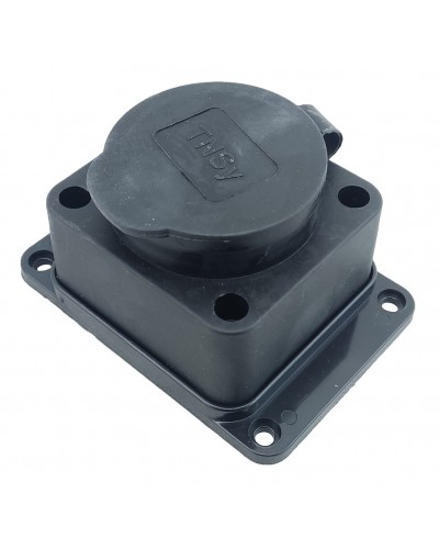 Розетка с защитной крышкой с/к RUBBER IP44 TNSy (TNSy5000075)