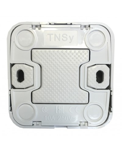 Выключатель наружной установки 2-кл. белый IP20 TNSy Lemur TNSy (TNSy5000979)