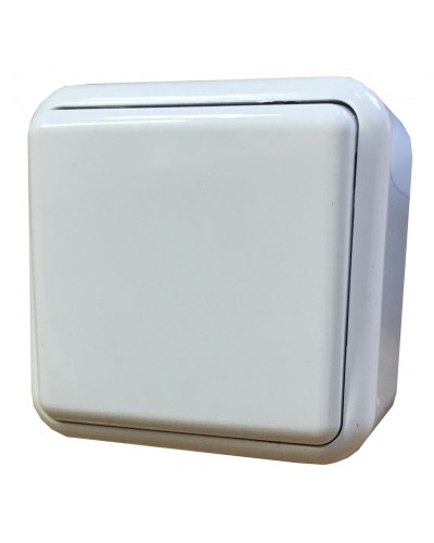Выключатель наружной установки 1-кл. белый IP20 TNSy Lemur TNSy (TNSy5000977)