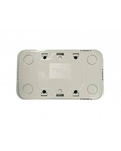 Розетка внешней установки 2-я ж/к белая IP20 TNSy Lemur TNSy (TNSy5000984)