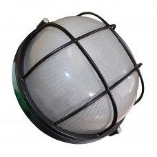 Светильник НПП1302-60W-E27-IP65 круг черный с решеткой TNSy (TNSy5001181)