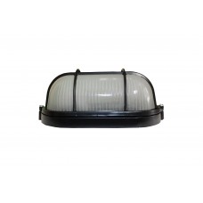 Светильник НПП1402-60W-E27-IP65 черный овал с решеткой TNSy (TNSy5001185)
