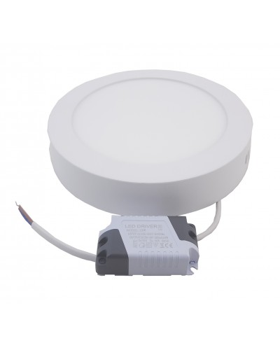 Светильник накладной LED Round Downlight 12W-220V-850L-4000K Alum TNSy (TNSy5000135)