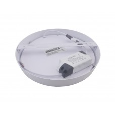 Светильник накладной LED Round Downlight 18W-220V-1300L-4000K Alum TNSy (TNSy5000136)