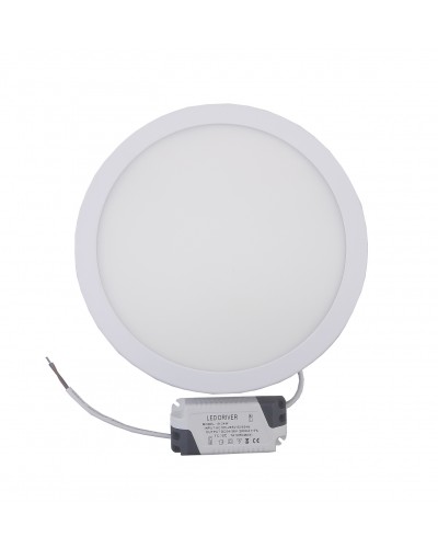 Светильник накладной LED Round Downlight 18W-220V-1300L-4000K Alum TNSy (TNSy5000136)