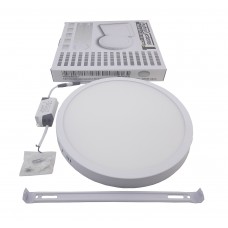 Светильник накладной LED Round Downlight 24W-220V-1700L-4000K Alum TNSy (TNSy5000137)