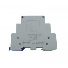 Контактор модульный КМ-1-25-10 25А 230AC 1NO 1р 1мод. TNSy (TNSy5503793)