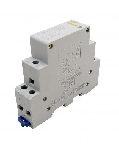 Контактор модульний КМ-1-25-20 25А 230AC 2NO 2р 1мод. TNSy (TNSy5503808)