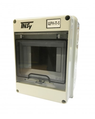 Корпус пластиковый ЩРН-П-5 навесной модульный IP65 TNSy (TNSy5000929)