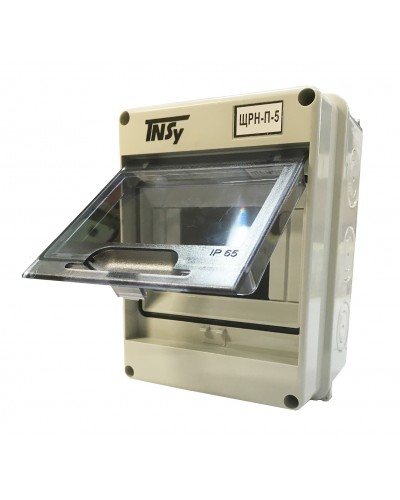 Корпус пластиковый ЩРН-П-5 навесной модульный IP65 TNSy (TNSy5000929)